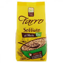 Farro soffiato bio POGGIO DEL FARRO al miele 200gr