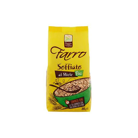 Farro soffiato bio POGGIO DEL FARRO al miele 200gr