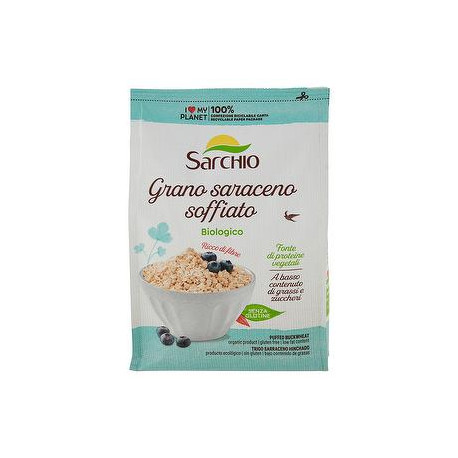 Grano saraceno soffiato SARCHIO senza glutine 100gr