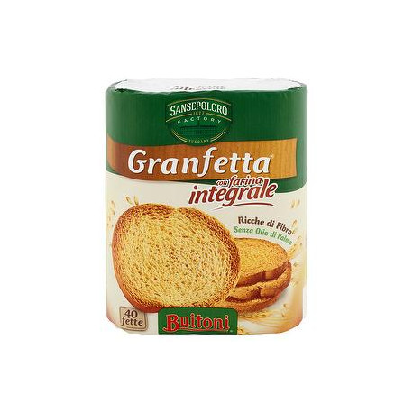 Granfetta BUITONI integrale 300gr conf. da 40 fette