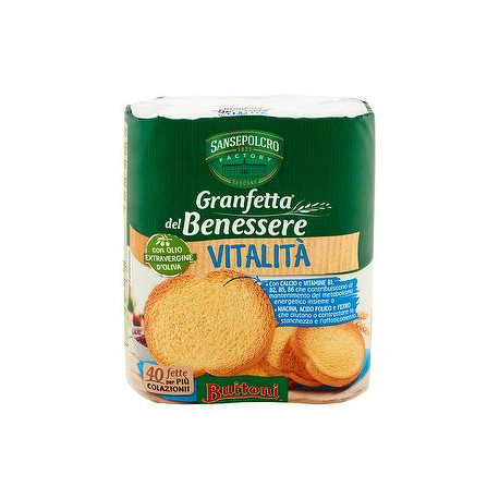 Granfetta del benessere BUITONI vitalità 300gr conf. da 40 fette