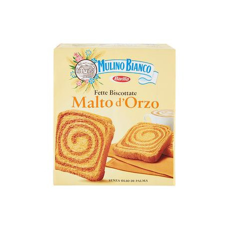 Fette biscottate Mulino Bianco BARILLA malto d'orzo 315gr