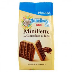 Mini fette biscottate Mulino Bianco BARILLA cioccolato al latte 110gr